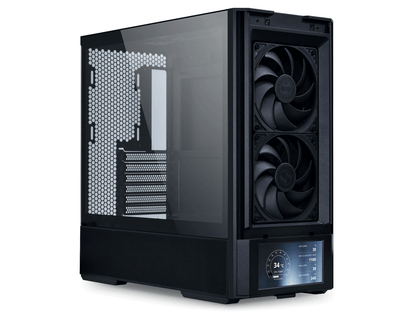 Računalniško ohišje Lian Li LANCOOL 207 Digital, ATX, Midi-Tower, kaljeno steklo, črno