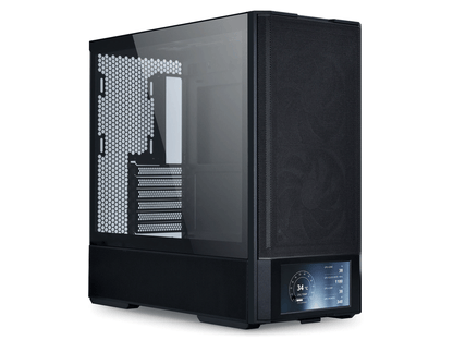 Računalniško ohišje Lian Li LANCOOL 207 Digital, ATX, Midi-Tower, kaljeno steklo, črno