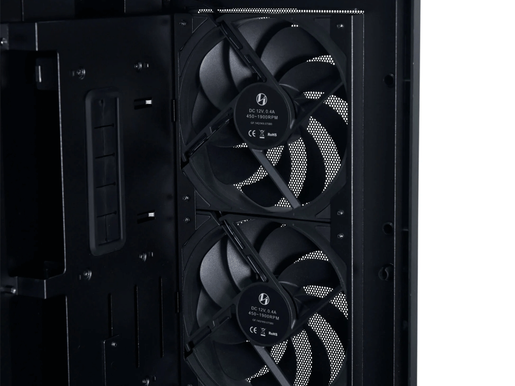 Računalniško ohišje Lian Li LANCOOL 207 Digital, ATX, Midi-Tower, kaljeno steklo, črno
