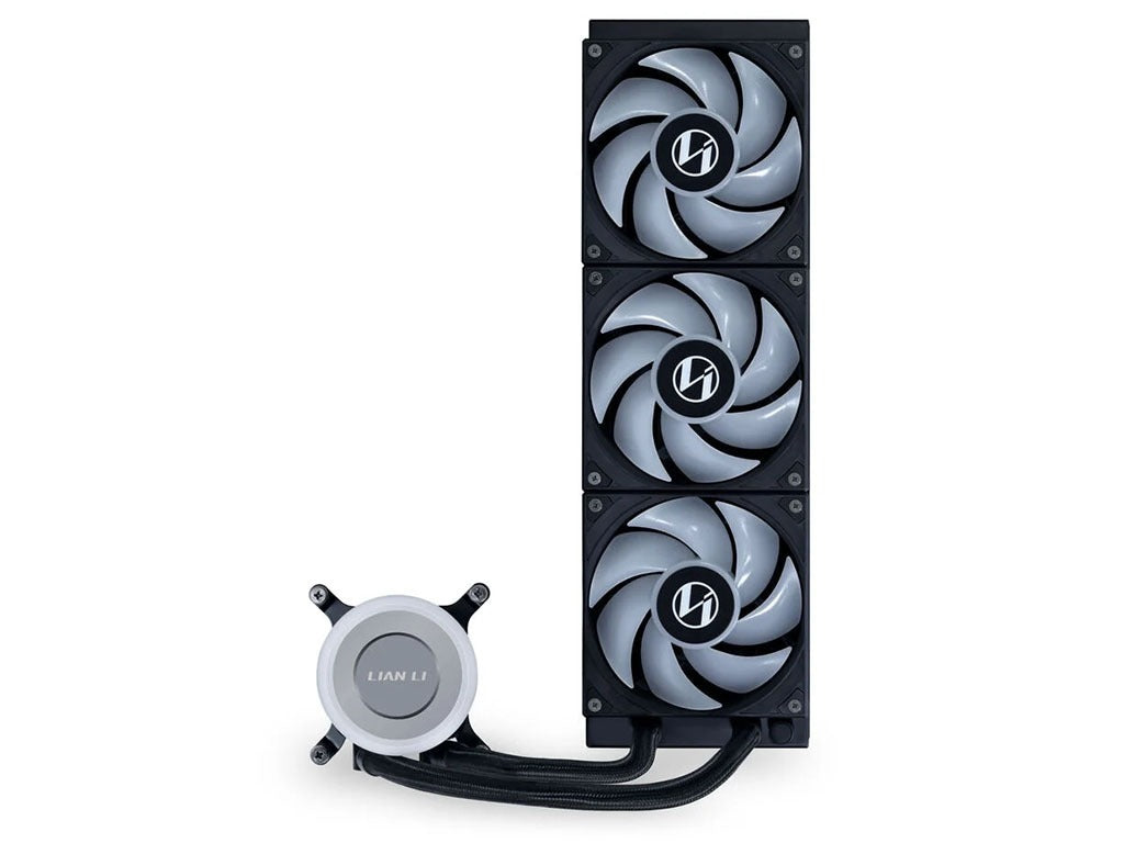 Komplet za tekočinsko hlajenje AIO Liquid Cooler Lian Li GA II Lite 360 RGB, ARGB, črn