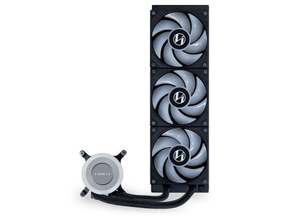 Komplet za tekočinsko hlajenje AIO Liquid Cooler Lian Li GA II Lite 360 RGB, ARGB, črn