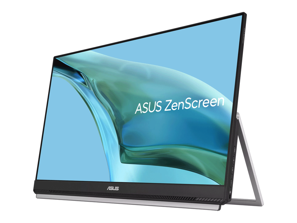 Prenosni monitor 23.8'' (60 cm) FullHD IPS, 75Hz, HDMI, USB-C, zvočniki, ASUS ZenScreen MB249C