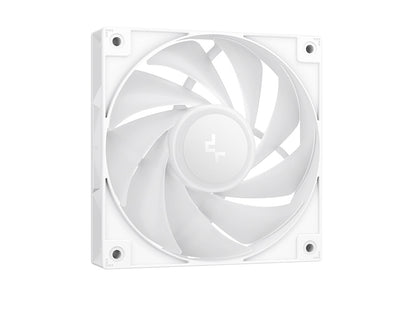 Hladilnik za procesor DeepCool AG400 WH ARGB V2, 120mm, bel