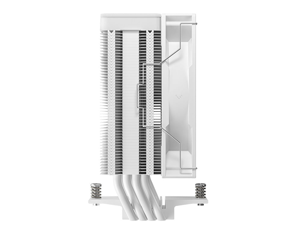 Hladilnik za procesor DeepCool AG400 WH ARGB V2, 120mm, bel