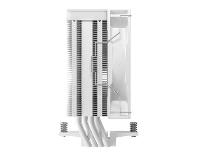 Hladilnik za procesor DeepCool AG400 WH ARGB V2, 120mm, bel