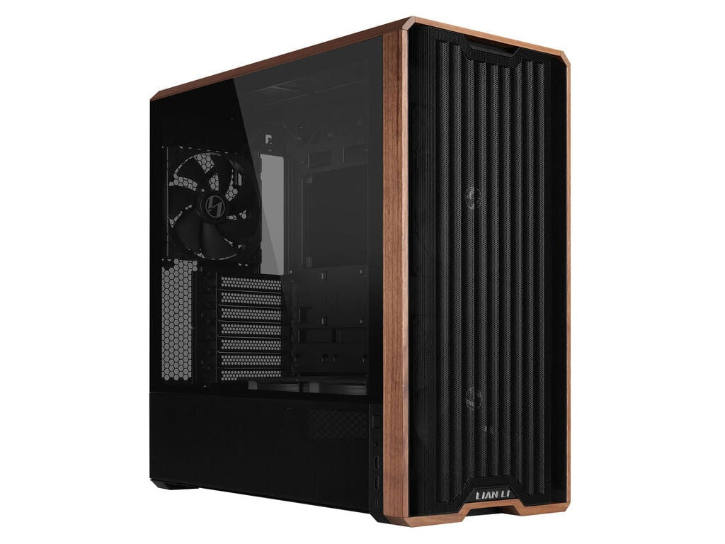 Računalniško ohišje Lian Li LANCOOL 217, ATX, Midi-Tower, kaljeno steklo, črno