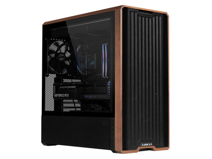 Računalniško ohišje Lian Li LANCOOL 217, ATX, Midi-Tower, kaljeno steklo, črno