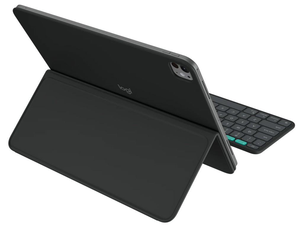 Ovitek s tipkovnico Logitech Flip Folio za iPad Pro 13 (M4) in iPad Air 13 (M2 & M3), grafit, Slo g.