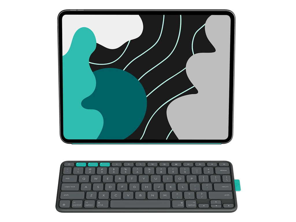 Ovitek s tipkovnico Logitech Flip Folio za iPad Pro 13 (M4) in iPad Air 13 (M2 & M3), grafit, Slo g.