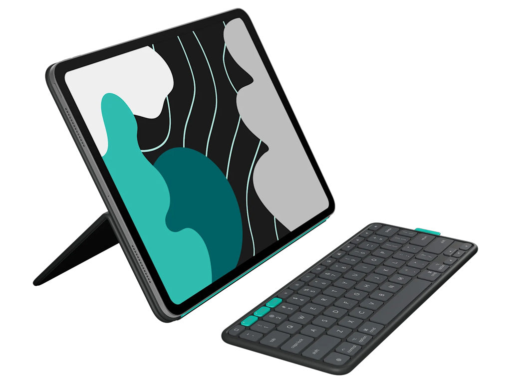 Ovitek s tipkovnico Logitech Flip Folio za iPad Pro 13 (M4) in iPad Air 13 (M2 & M3), grafit, Slo g.