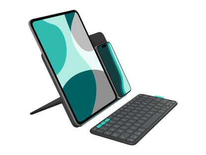 Ovitek s tipkovnico Logitech Flip Folio za iPad Pro 11 (M4) in iPad Air 11 (M2 & M3, 5.gen), grafit, Slo g.