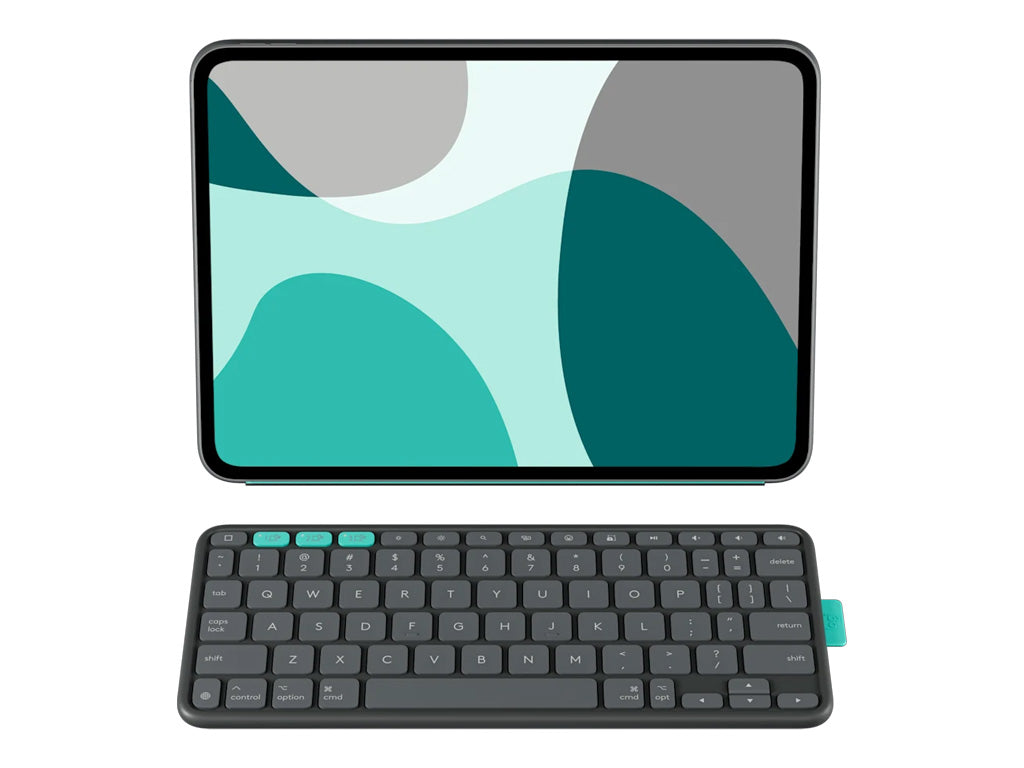 Ovitek s tipkovnico Logitech Flip Folio za iPad Pro 11 (M4) in iPad Air 11 (M2 & M3, 5.gen), grafit, Slo g.