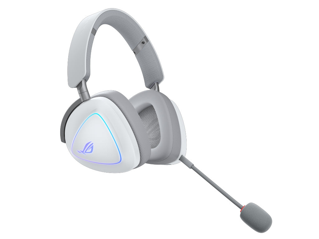Slušalke ASUS ROG Delta II, Wireless, Bluetooth, bele