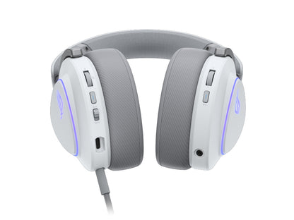 Slušalke ASUS ROG Delta II, Wireless, Bluetooth, bele