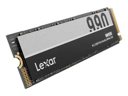 SSD 1TB M.2 80mm PCI-e 5.0 x4 NVMe, Lexar NM990 (LNM990X001T-RNNNG)