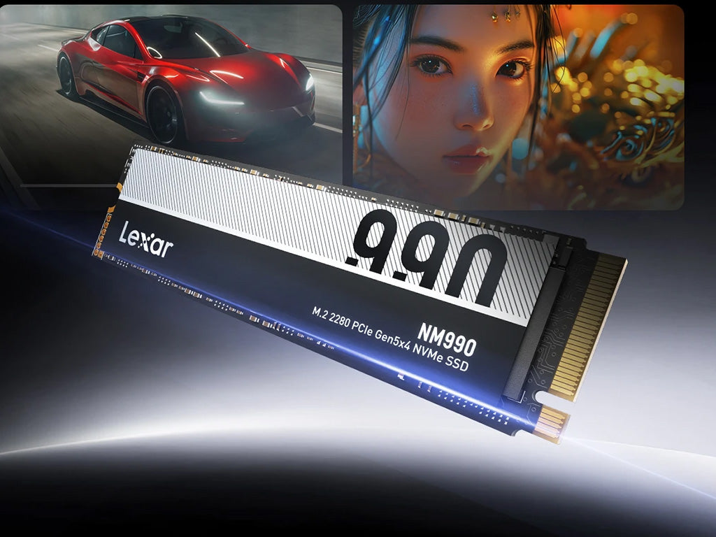 SSD 2TB M.2 80mm PCI-e 5.0 x4 NVMe, Lexar NM990 (LNM990X002T-RNNNG)