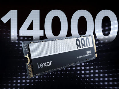 SSD 2TB M.2 80mm PCI-e 5.0 x4 NVMe, Lexar NM990 (LNM990X002T-RNNNG)