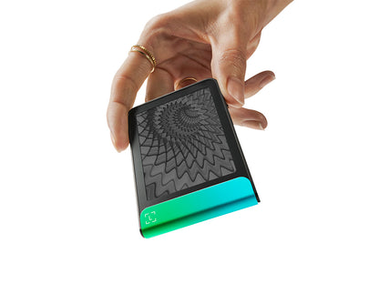 Ledger Flex z Recovery Key, denarnica za Bitcoin in druge kriptovalute, Oxidate Green