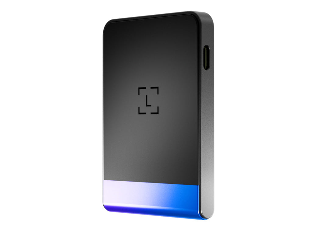 Ledger Flex z Recovery Key, denarnica za Bitcoin in druge kriptovalute, Neptune Blue