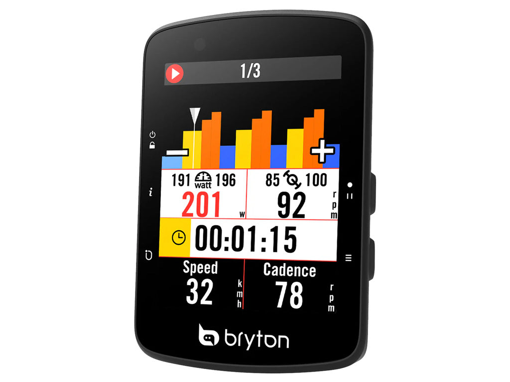 Kolesarski računalnik Bryton Rider 650 E, USB-C