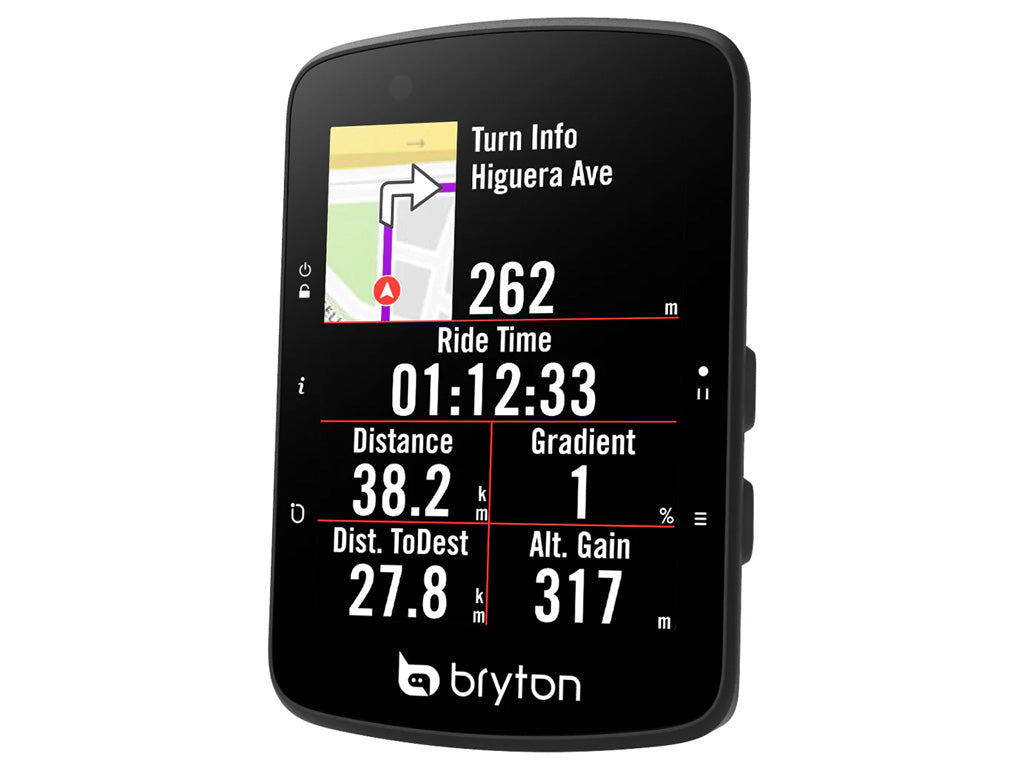 Kolesarski računalnik Bryton Rider 650 E, USB-C