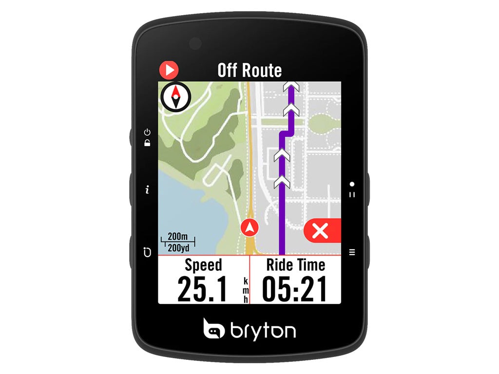 Kolesarski računalnik Bryton Rider 650 E, USB-C