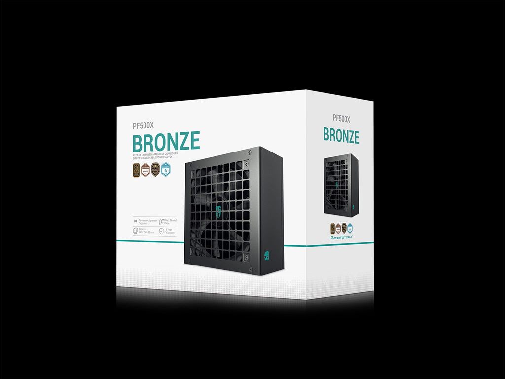 Napajalnik ATX Gamer Storm by DeepCool PF500X, 500W, ATX 2.52, 80 PLUS Bronze