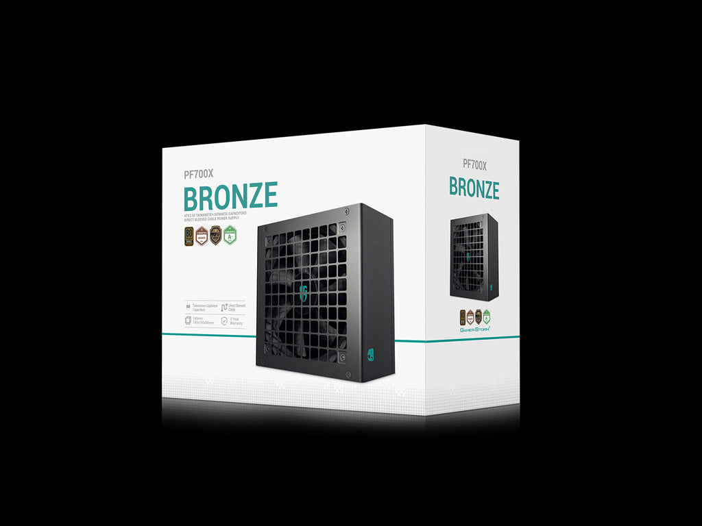 Napajalnik ATX Gamer Storm by DeepCool PF700X, 700W, ATX 2.52, 80 PLUS Bronze