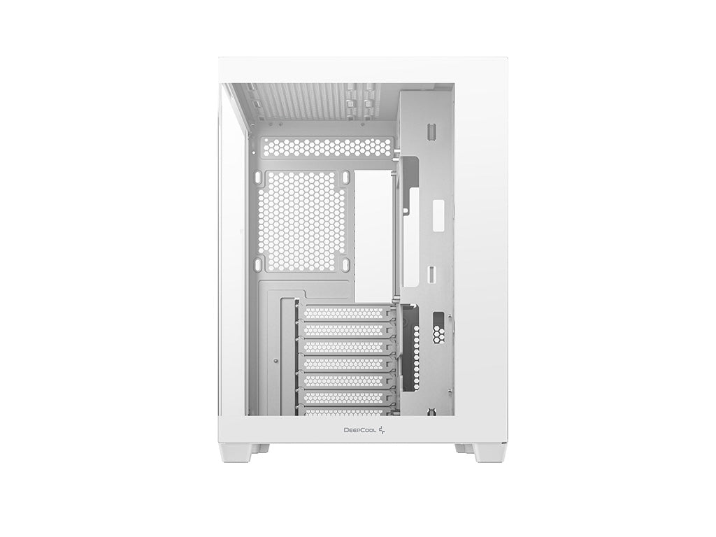 Računalniško ohišje DeepCool CG530, ATX, Midi-Tower, kaljeno steklo, belo