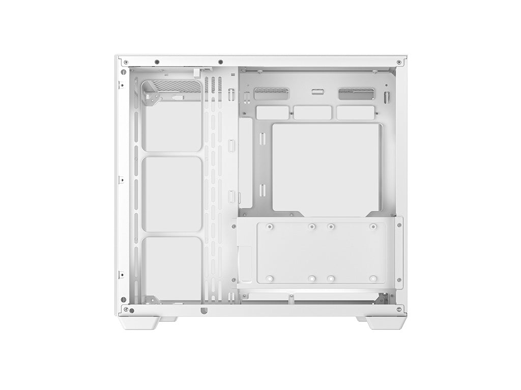 Računalniško ohišje DeepCool CG530, ATX, Midi-Tower, kaljeno steklo, belo