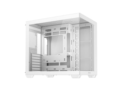 Računalniško ohišje DeepCool CG530, ATX, Midi-Tower, kaljeno steklo, belo