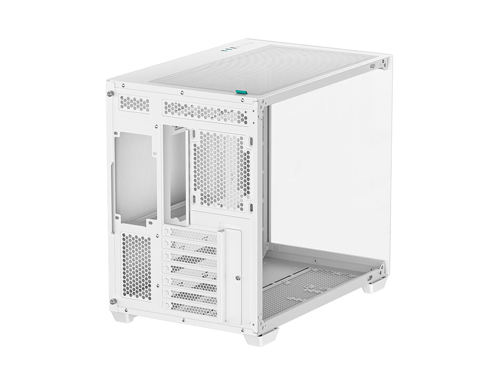 Računalniško ohišje DeepCool CG530, ATX, Midi-Tower, kaljeno steklo, belo