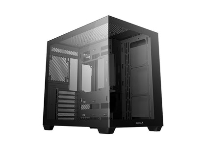 Računalniško ohišje DeepCool CG530, ATX, Midi-Tower, kaljeno steklo, črno
