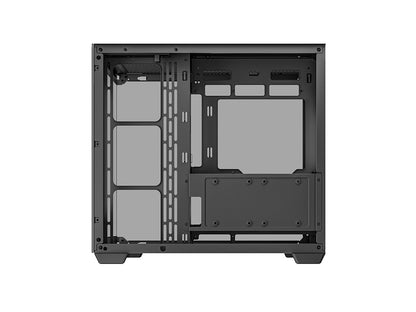 Računalniško ohišje DeepCool CG530, ATX, Midi-Tower, kaljeno steklo, črno