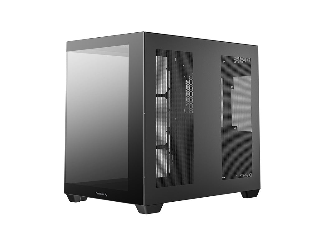 Računalniško ohišje DeepCool CG530, ATX, Midi-Tower, kaljeno steklo, črno