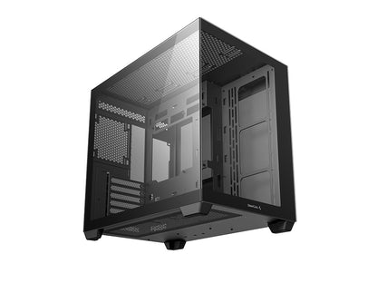 Računalniško ohišje DeepCool CG530, ATX, Midi-Tower, kaljeno steklo, črno
