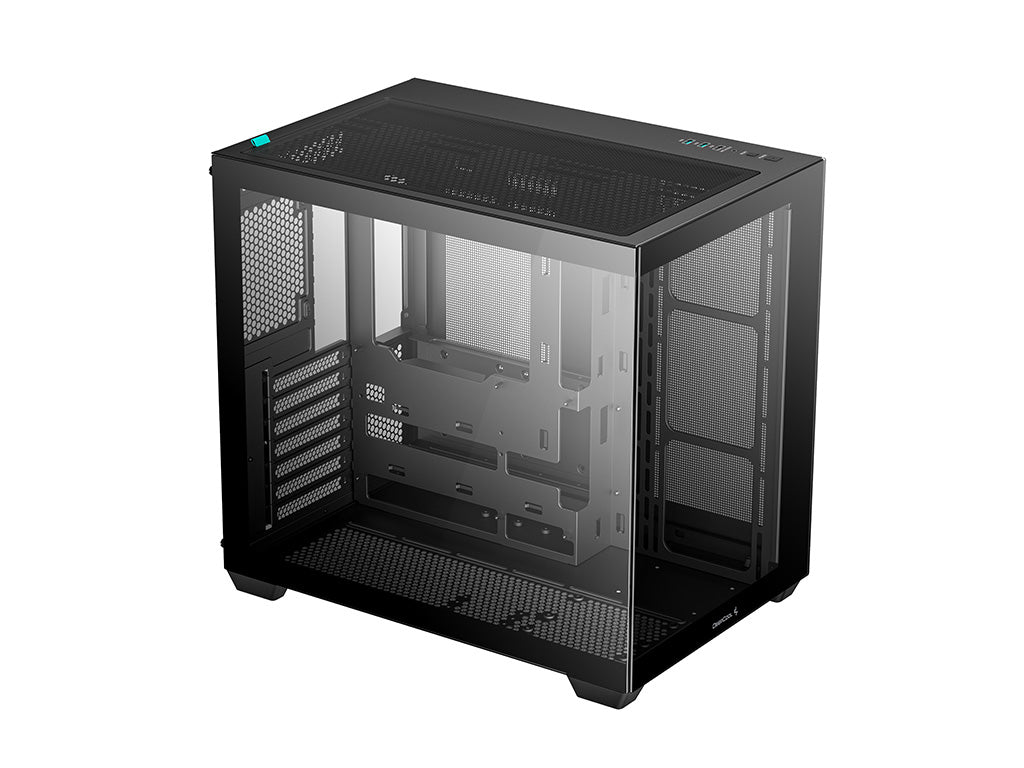 Računalniško ohišje DeepCool CG530, ATX, Midi-Tower, kaljeno steklo, črno