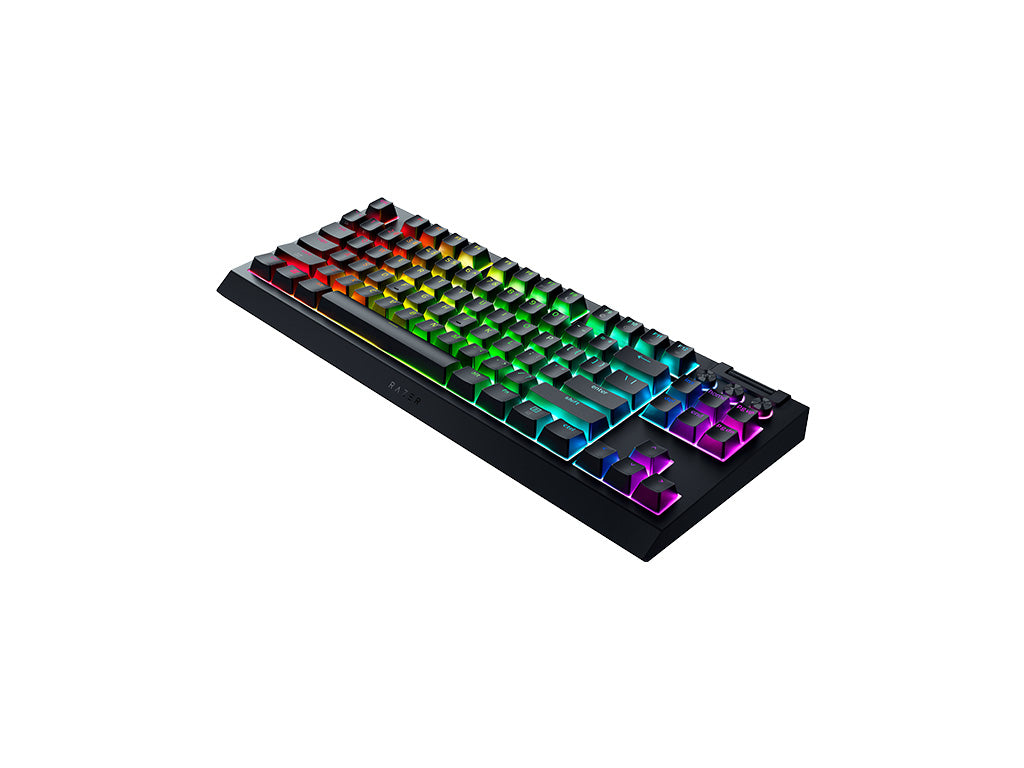 Tipkovnica Razer BlackWidow V4 Tenkeyless HyperSpeed, Rumena stikala, US SLO g.