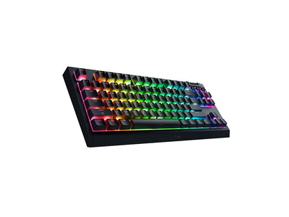 Tipkovnica Razer BlackWidow V4 Tenkeyless HyperSpeed, Rumena stikala, US SLO g.