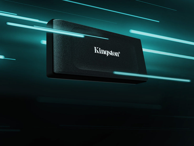 Zunanji SSD 1TB Type-C USB 3.2 Gen2 NVMe, Kingston XS1000, črn (SXS1000/1000G)