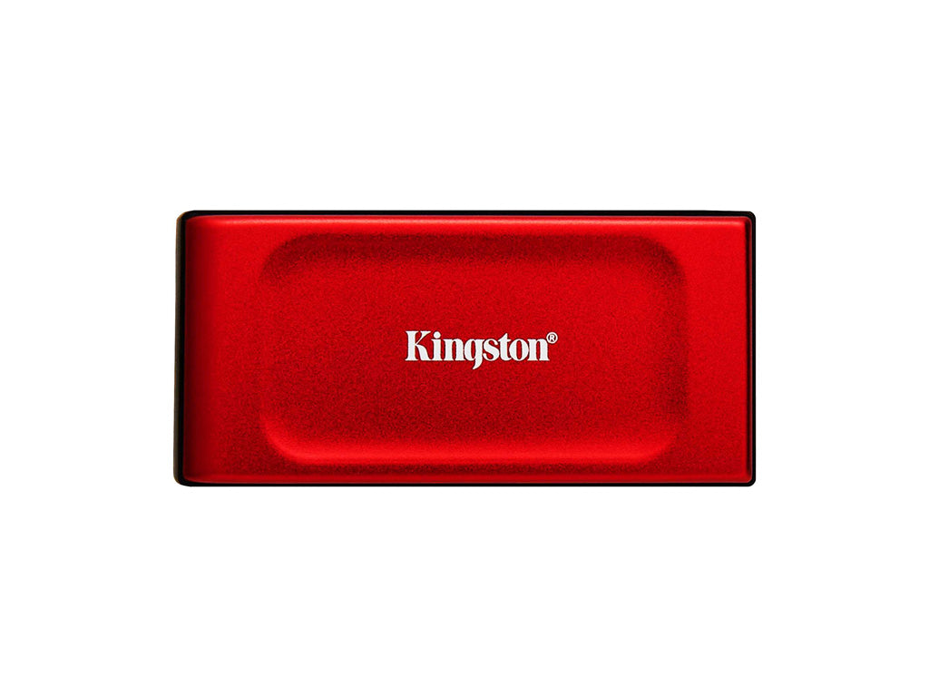 Zunanji SSD 1TB Type-C USB 3.2 Gen2 NVMe, Kingston XS1000R, rdeč (SXS1000R/1000G)