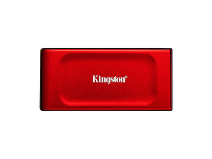 Zunanji SSD 1TB Type-C USB 3.2 Gen2 NVMe, Kingston XS1000R, rdeč (SXS1000R/1000G)