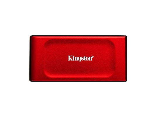Zunanji SSD 1TB Type-C USB 3.2 Gen2 NVMe, Kingston XS1000R, rdeč (SXS1000R/1000G)