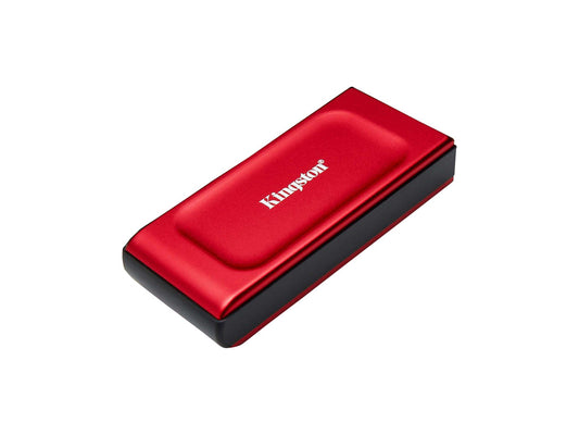 Zunanji SSD 1TB Type-C USB 3.2 Gen2 NVMe, Kingston XS1000R, rdeč (SXS1000R/1000G)