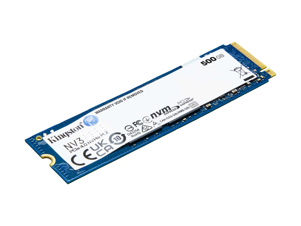 SSD 500GB M.2 80mm PCI-e 4.0 x4 NVMe, Kingston NV3 (SNV3S/500G)