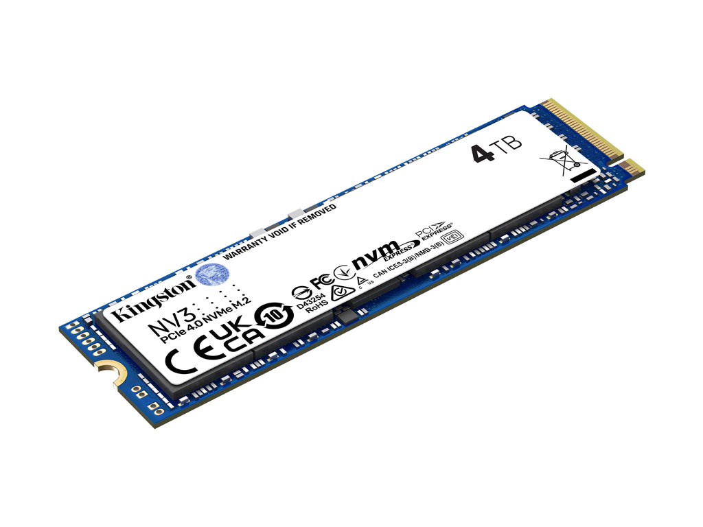 SSD 4TB M.2 80mm PCI-e 4.0 x4 NVMe, Kingston NV3 (SNV3S/4000G)