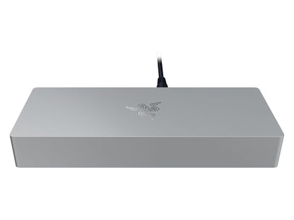 Priključna postaja USB-C Razer Thunderbolt 5 Dock Mercury, PD 140W, SSD reža, 10 v 1
