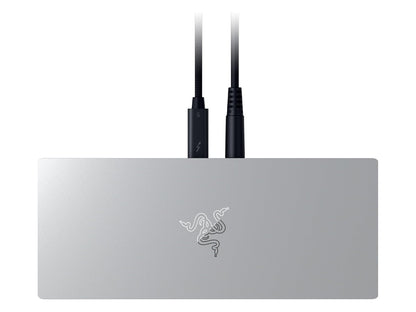 Priključna postaja USB-C Razer Thunderbolt 5 Dock Mercury, PD 140W, SSD reža, 10 v 1