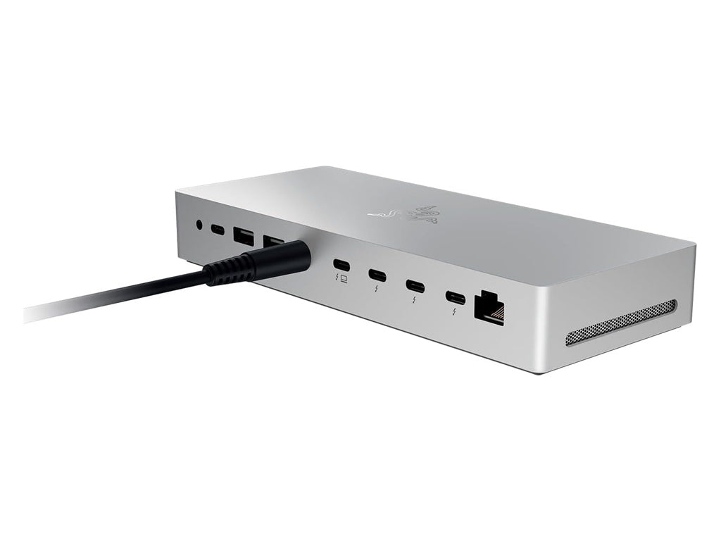 Priključna postaja USB-C Razer Thunderbolt 5 Dock Mercury, PD 140W, SSD reža, 10 v 1
