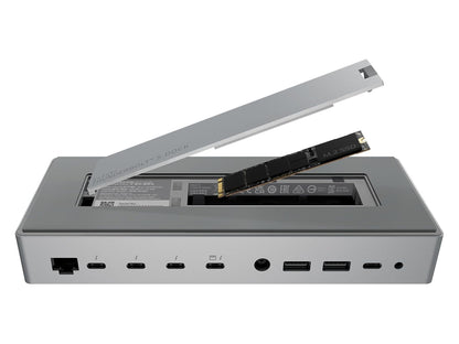 Priključna postaja USB-C Razer Thunderbolt 5 Dock Mercury, PD 140W, SSD reža, 10 v 1